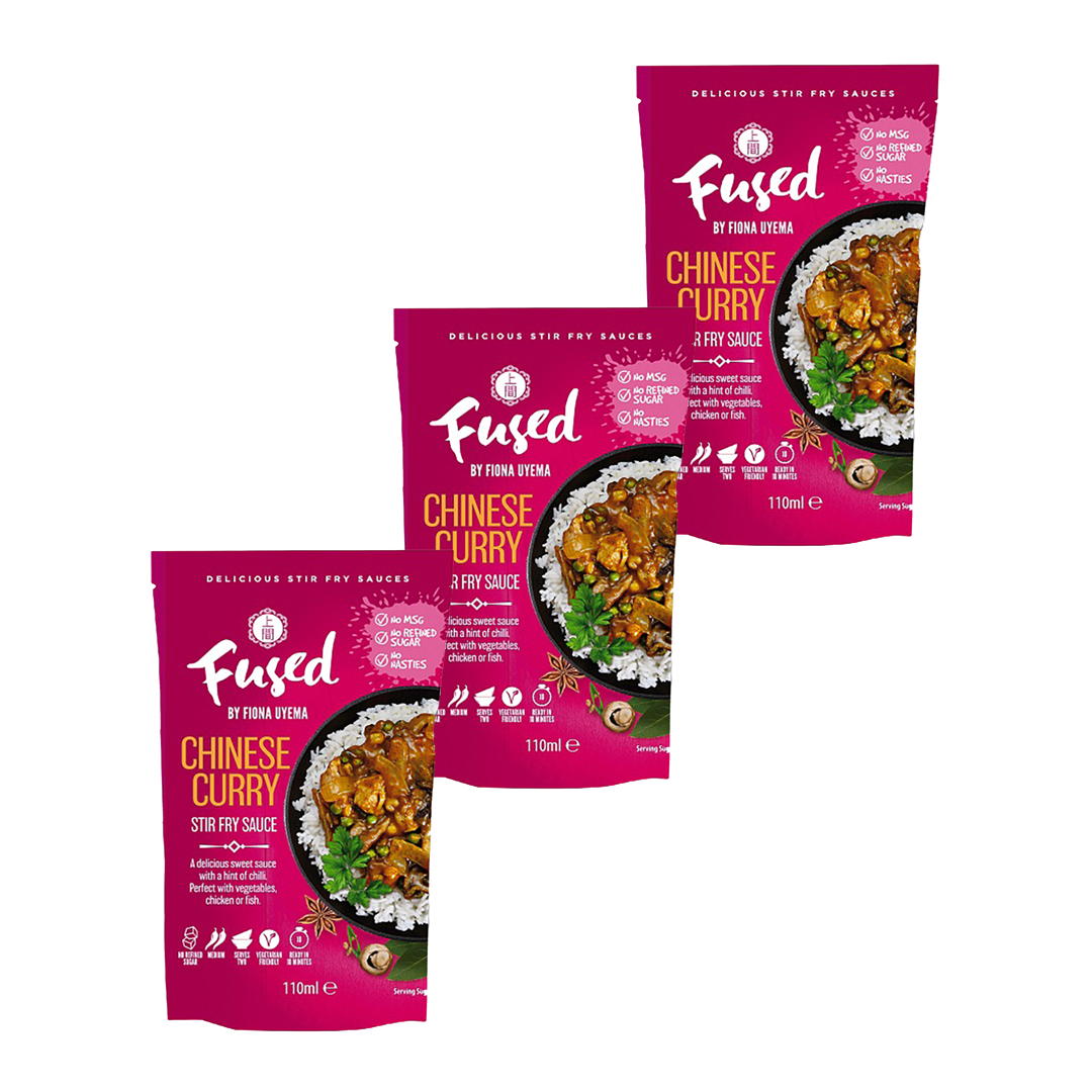 Fused Chinese curry stir fry (3 x 125gr)